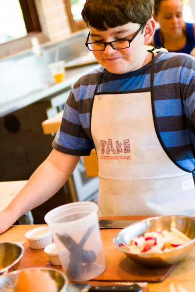 Scuola di cucina — Foto Stock