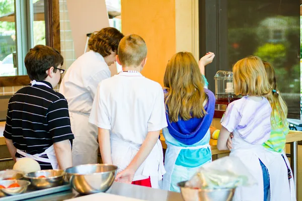 Clase de cocina — Foto de Stock