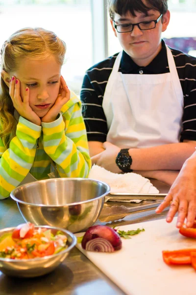 Corso di cucina — Foto Stock