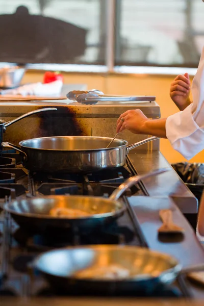 Clase de cocina — Foto de Stock