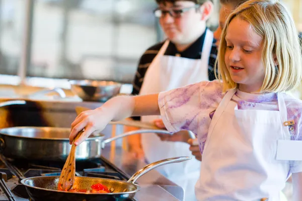 Clase de cocina — Foto de Stock