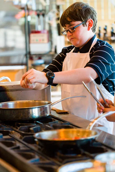 Clase de cocina — Foto de Stock