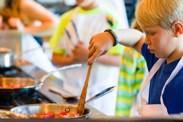 Clase de cocina — Foto de Stock