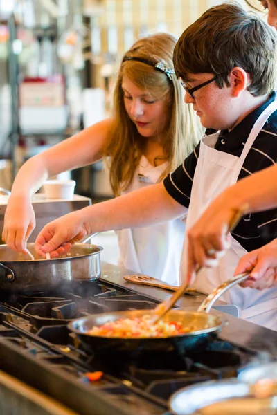 Clase de cocina —  Fotos de Stock