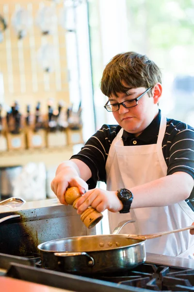 Corso di cucina — Foto Stock