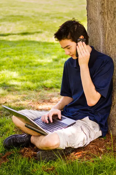 Högskolestudent — Stockfoto