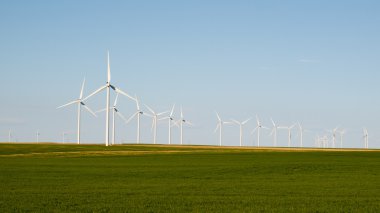 Rüzgar türbinleri çiftliği