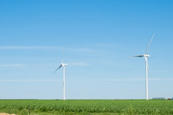 Wind turbines farm — Stock Photo, Image