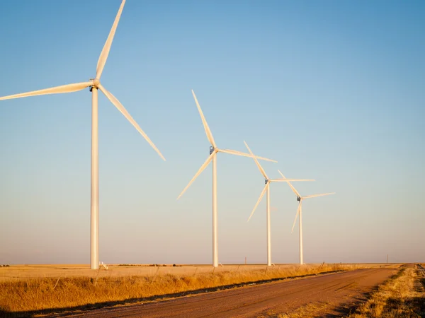 Parc d'éoliennes — Photo