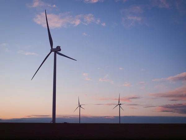 Parc d'éoliennes — Photo