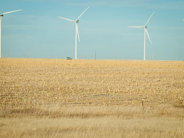 Parc d'éoliennes — Photo