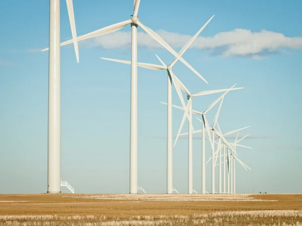 Wind turbines farm — Stock Photo, Image