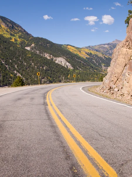 Autumn on the road — Stock Photo, Image