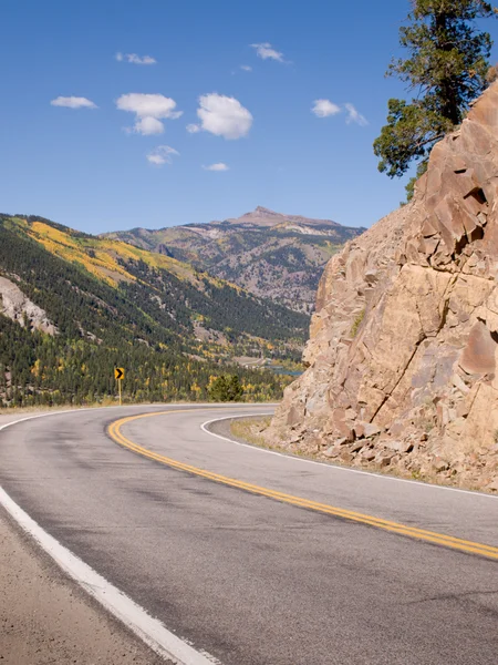 Autumn on the road — Stock Photo, Image