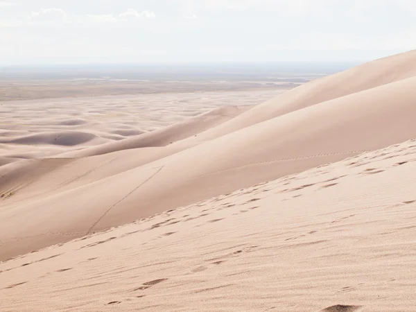 Великие песчаные дюны — стоковое фото