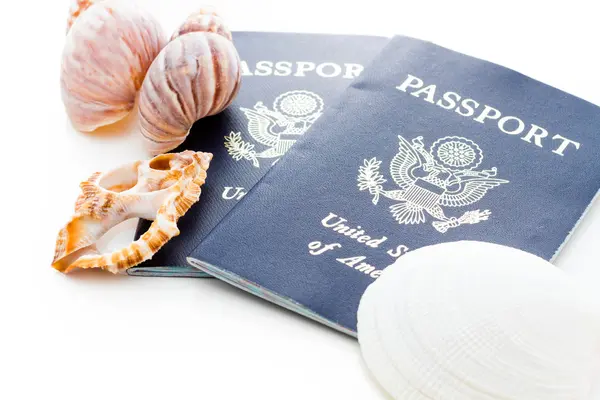 旅行护照 — 图库照片