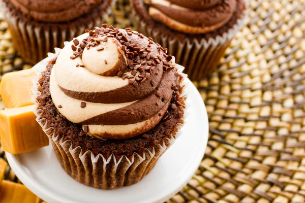 Chocolate cupcake — Stock Photo, Image