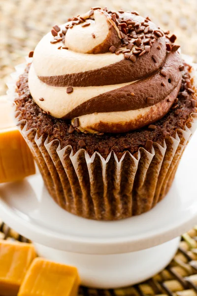 Chocolate cupcake — Stock Photo, Image