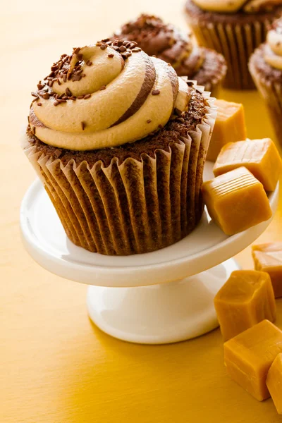 Chocolate cupcake — Stock Photo, Image