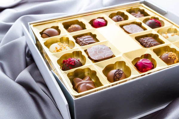 Box of chocolates — Stock Photo, Image