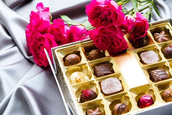 Box of chocolates — Stock Photo, Image