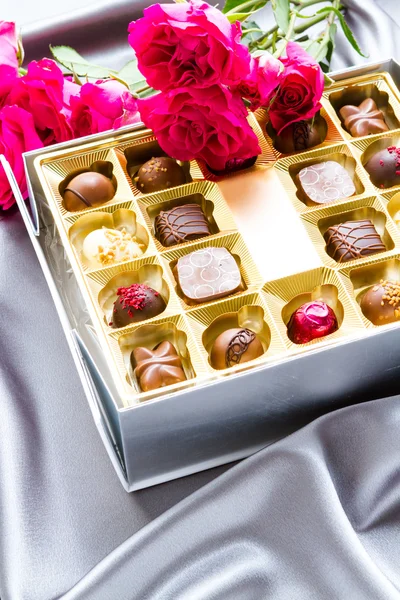 Box of chocolates — Stock Photo, Image