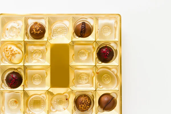 Коробка конфет — стоковое фото