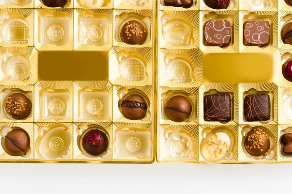 Caixa de chocolates — Fotografia de Stock