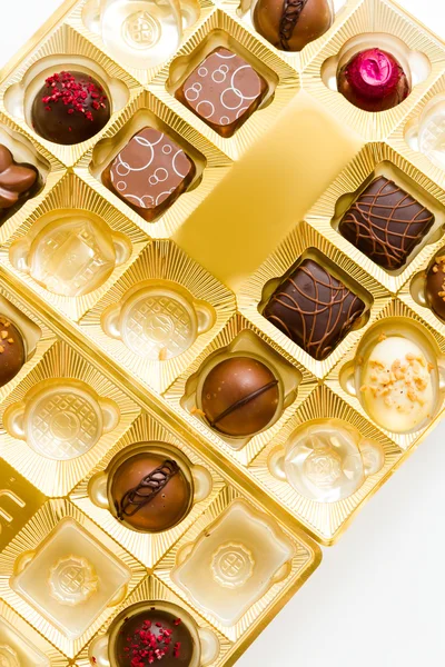 Scatola di cioccolatini — Foto Stock