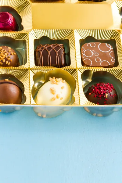 Box of chocolates — Stock Photo, Image