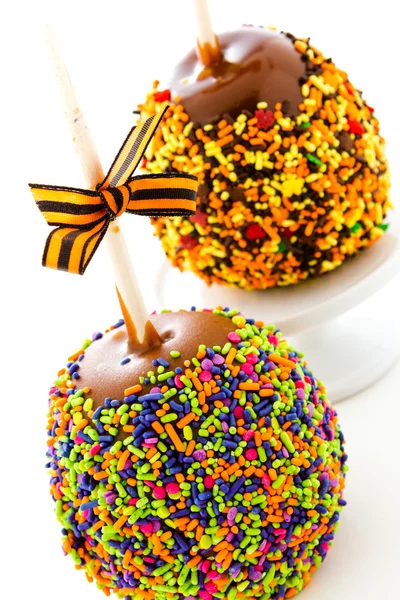 Caramel apple — Stock Photo, Image