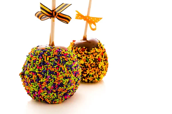 Caramel apple — Stock Photo, Image