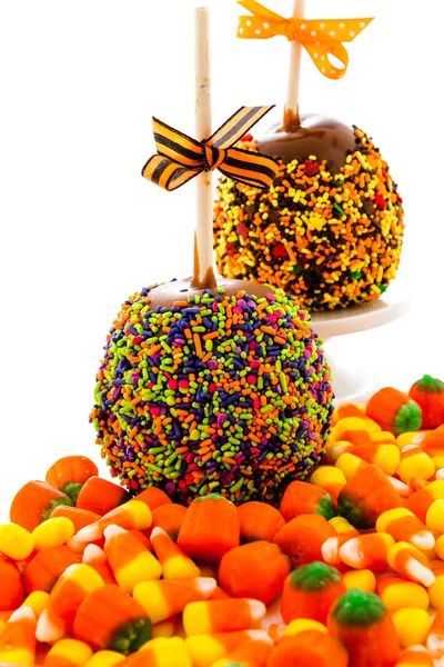 Maçã de caramelo — Fotografia de Stock