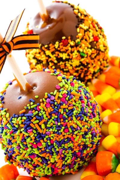 Maçã de caramelo — Fotografia de Stock