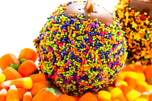 Caramel apple — Stock Photo, Image