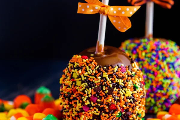 Caramel apple — Stock Photo, Image