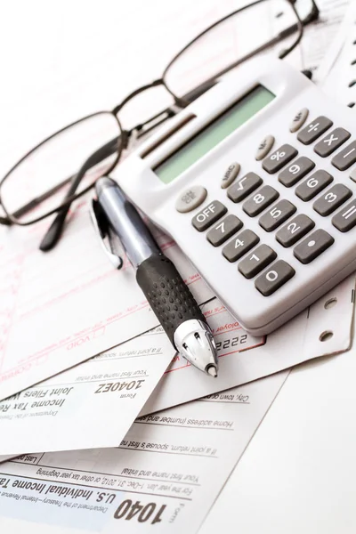 Declaração fiscal — Fotografia de Stock