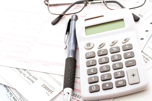 Declaração fiscal — Fotografia de Stock