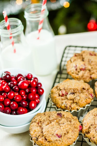 Crunberry muffin — Stock Photo, Image