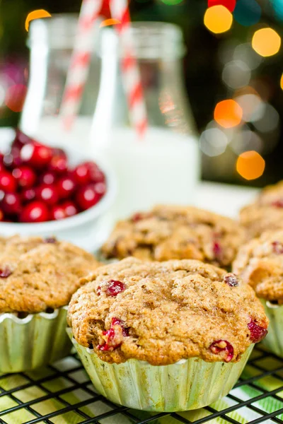 Crunberry muffin — Stock Photo, Image