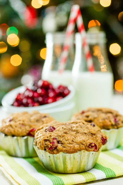 Crunberry muffin — Stock Photo, Image