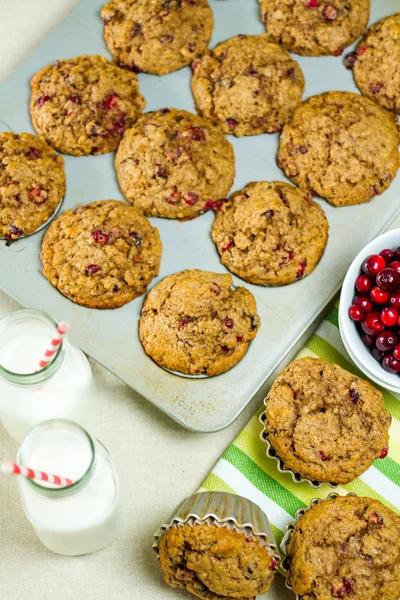 Crunberry muffin — Stockfoto