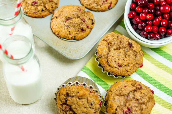 Crunberry muffin — Stock Photo, Image