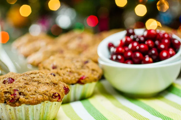 Crunberry muffin — Stock Photo, Image