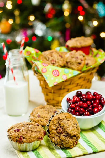 Crunberry muffin — Stock Photo, Image