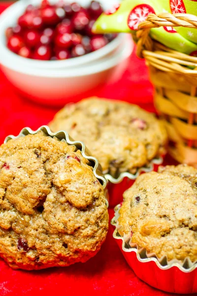 Crunberry muffin — Stockfoto