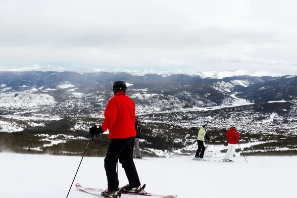 Skifahren — Stockfoto