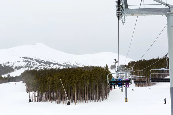 Skiën — Stockfoto