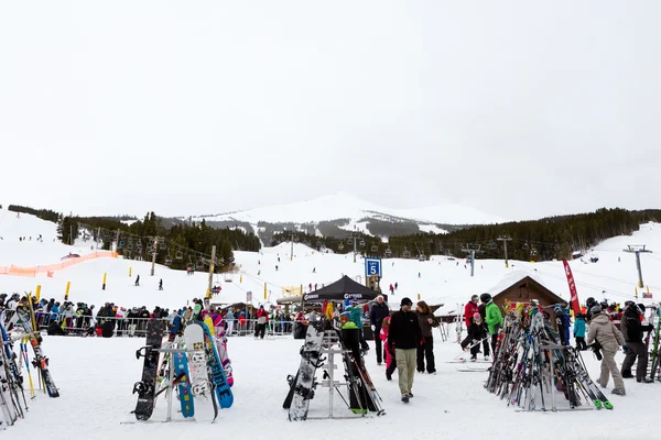 Skiën — Stockfoto