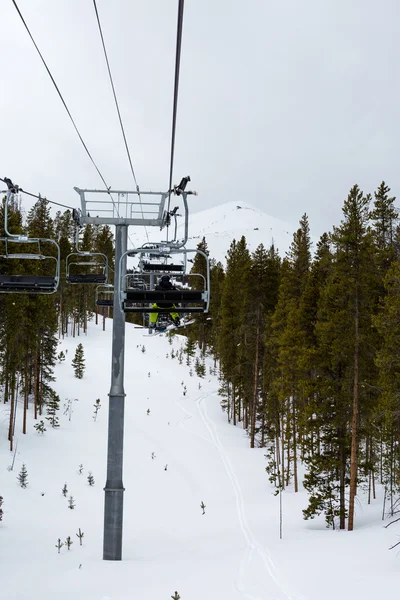 Skiën — Stockfoto